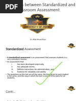 Course Code 503 Standardized and Classroom Assessment Microsoft PowerPoint Presentation