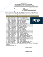 Jadwal Tajil