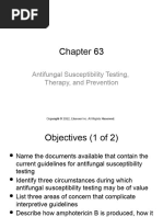 Chapter 63 Antifungal Susceptibility Testing-Therapy & Prevention