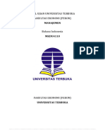 Soal Ujian UT Manajemen MKDU4110 Bahasa Indonesia PDF