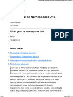 Namespaces DFS Microsoft Learn