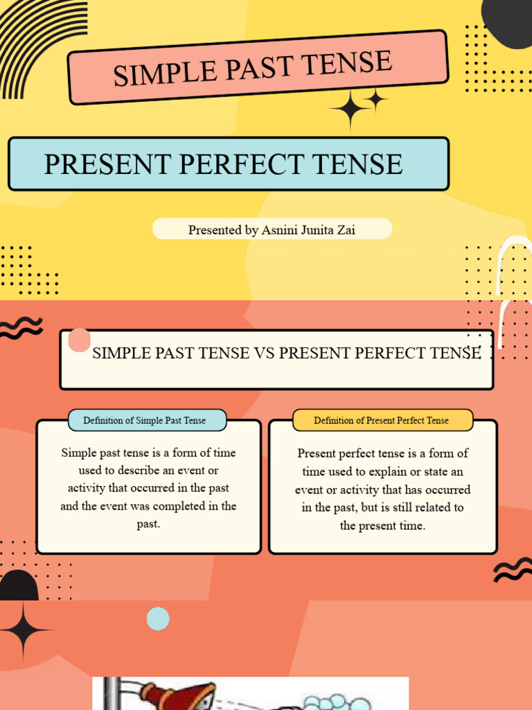 Simple Past Tense.... Asnini | PDF | Grammatical Tense | English Language