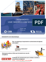 MT-970-0002 - Treinamento de segurança  com a utilização com maçarico