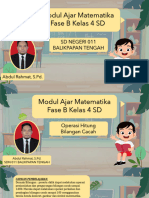 Modul Ajar Matematika - Operasi Hitung Bilangan Cacah - Fase B