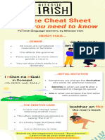 Things You Need To Know Bitesize Irish Cheat Sheet 2