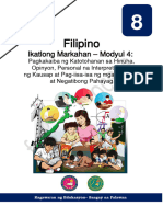 Filipino 8 Q3 M4 For Printing