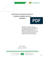 Relatório Avaliação Riscos - SANITÁRIOS - TST Silvana Mattes
