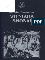 Sergejus Rapoportas Vilniaus Snobai 1994