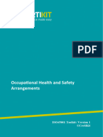 OHS-DOC-05-4 Occupational Health and Safety Arrangements