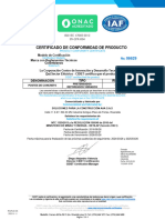 Certificado de Conformidad de Producto: Marca Con Reglamentos Técnicos