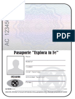 Pasaporte - Explora Tu Fe