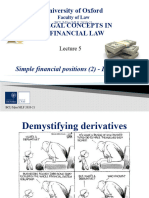 Legal Concepts Lecture (5) - Derivatives