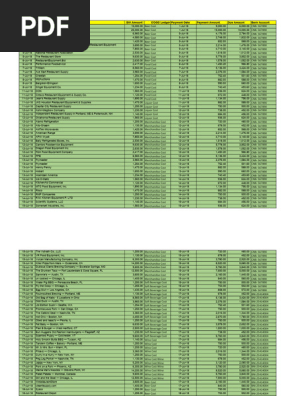 Payment Schedule