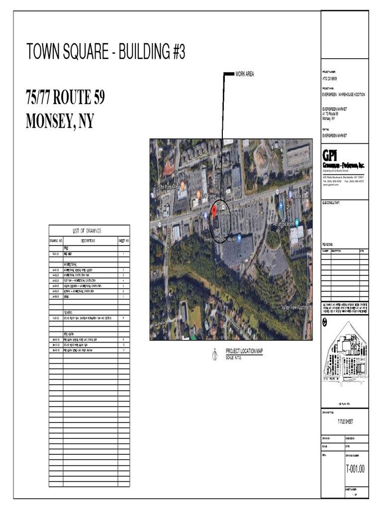 Town Square Building #3 Plans | PDF