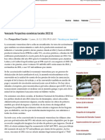 Venezuela Perspectivas Económicas - Sociales 2022 (I) - Por Pasqualina Curcio @pasquicurcio