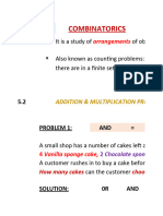 Excel Explanation On Combinatorics - BITM GROUP D - March 8 2024