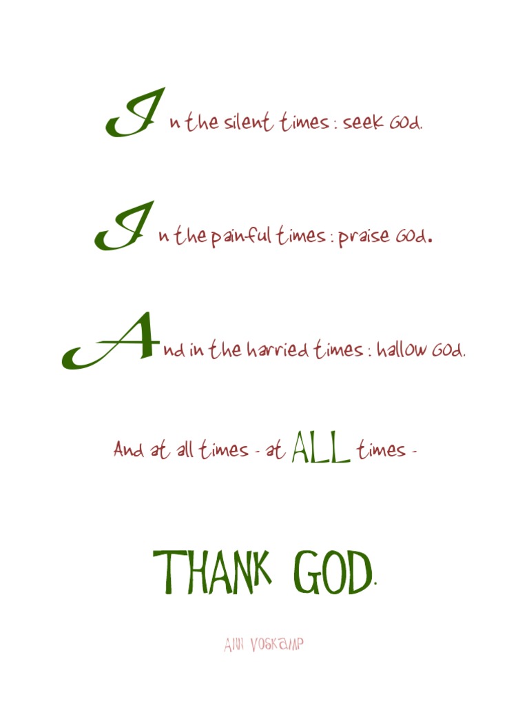 Ann Voskamp Quote - Printable | PDF