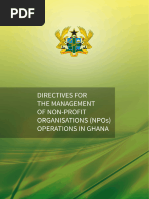 Directives for the Management of Non-Profit Organisations Operations in Ghana (3)