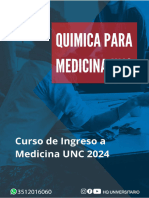 Quimica para Ingreso A Medicina Unc 2024 - HQ Universitario