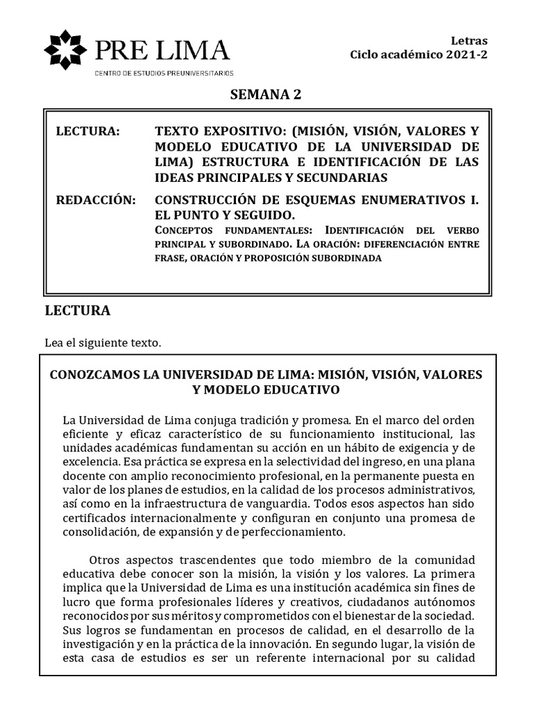 Pre Lima 4 | PDF