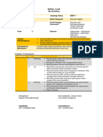 MODUL AJAR Pertemuan 2 My Schedule, Reading Comprehension