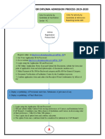Flow Chart For Diploma Admission Process 2019