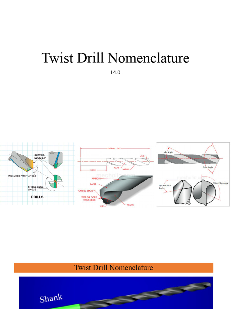 L4.0 Drilling Tool Nomenclature PDF