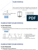 Lecture 2. Fluid Statics