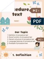 Procedure Text