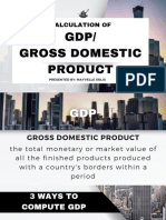 Calculation of GDP
