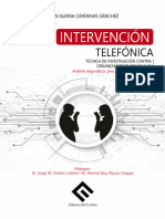 Indice La Intervencion Telefonica Editores Del Centro