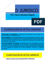 PDF Acto Juridico Clases de Actos Juridicos y Requisitos de Validez Del Acto Juridico Compress