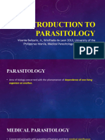 1 - Introduction To Parasitology