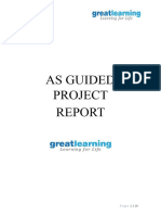 As Guided Project Report