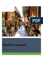 Report On Analysis of Unorganized Market