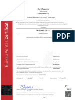 Certificados para Auditoria - En.es
