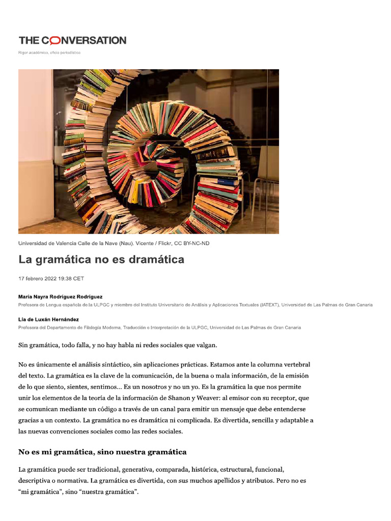 Gramatica Noes Dramatica | PDF