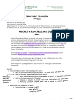 Case Study For Pancreas Surgery