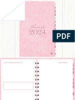 The Ultimate Planner For 2024 Horizontal Planner Pink
