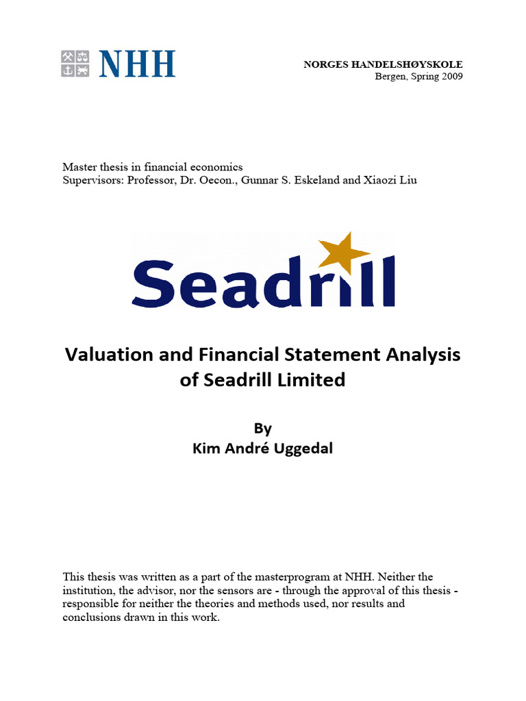 Seadrill | PDF