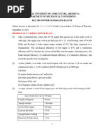 MCE 508 Problem Set