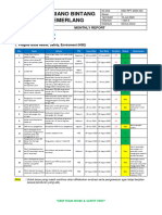 Hse Monthly Report Agustus 2020