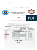 Informe Manejo de Cuyes