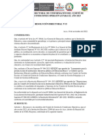 RD de Conformación Del Comité de Gestión de Condiciones Operativas para El Año 2023