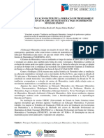 Tendências em Educação Matemática: Formação de Professores E Práticas Educativas Na Área de Matemática para Os Diferentes Níveis de Ensino