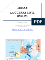 Presentación Tema 8. La Guerra Civil (1936-39)