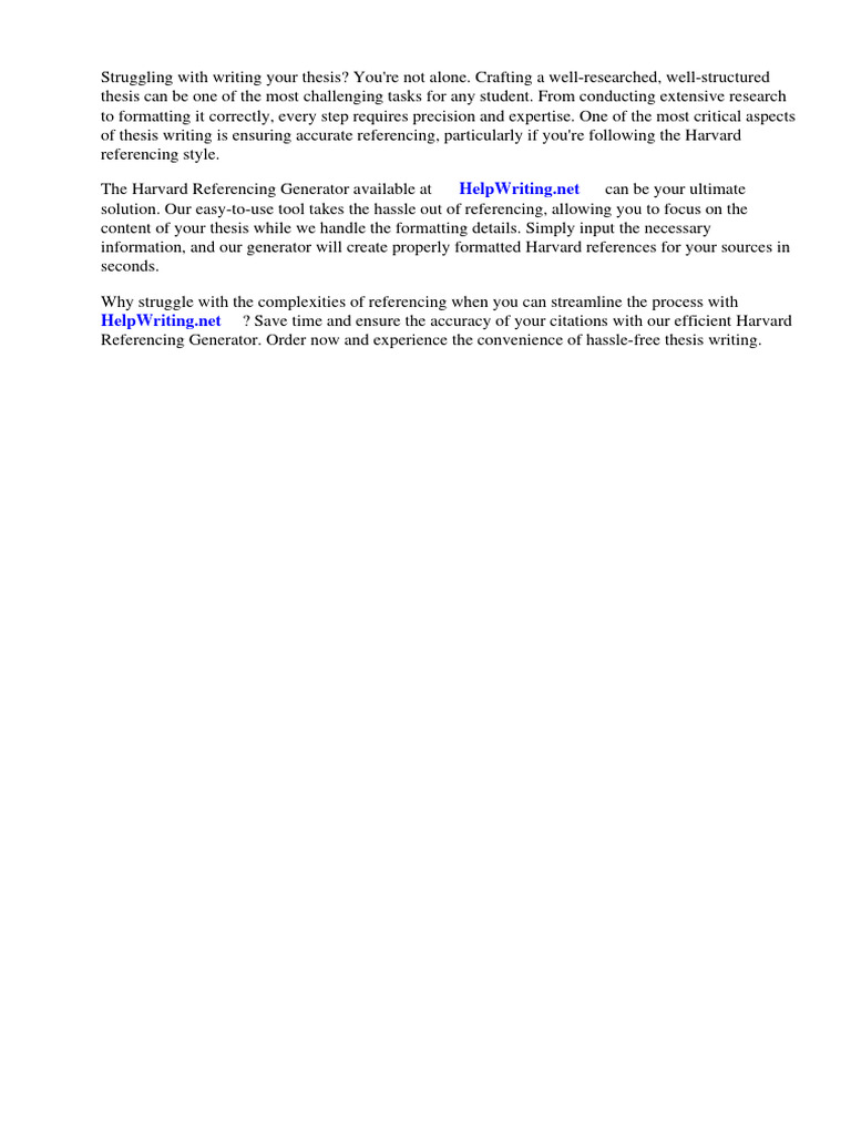 Thesis harvard referencing generator pdf citation apa style