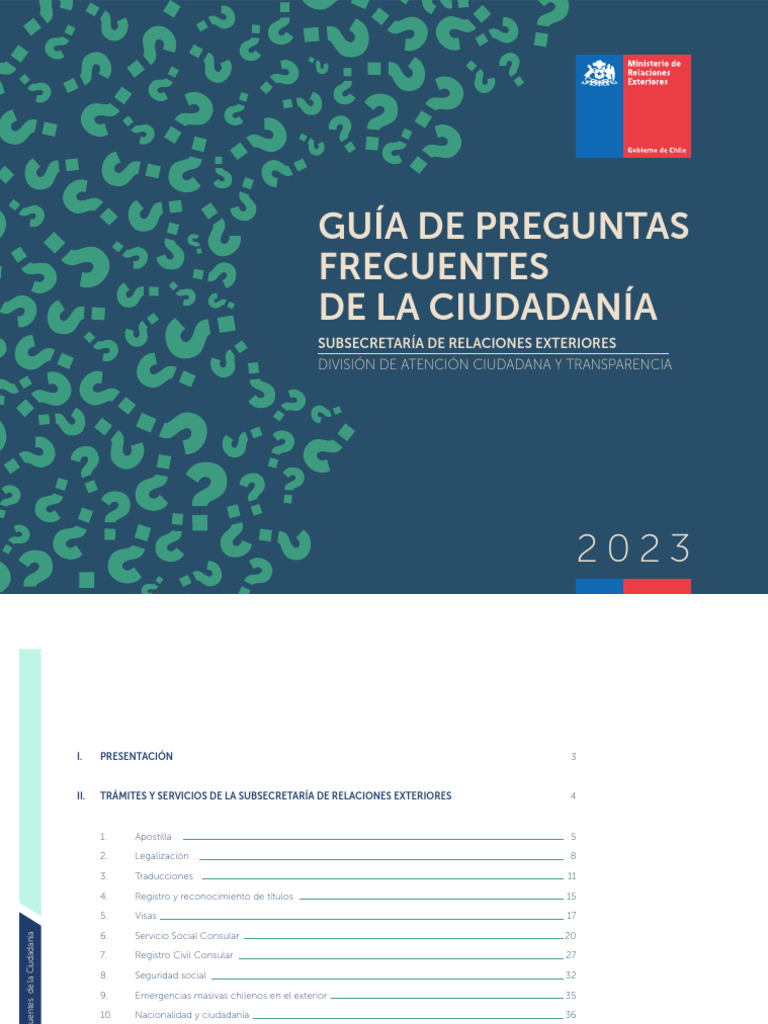 Guía de Preguntas Frecuentes sobre Servel | PDF | Visa de viaje