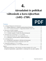 E4. Szellemi, Társadalmi És Politikai Változások A Kora Újkorban (1492-1789) - 2.3.2