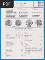 Ressort De Commande Pour Mouvement Valjoux 7730 (Réf. 8335) - Pièce D'horlogerie D'occasion